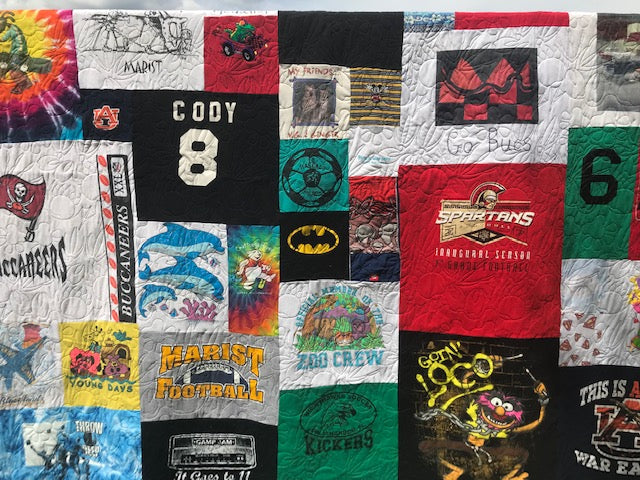 Mosaic T-Shirt Quilt - Deposit